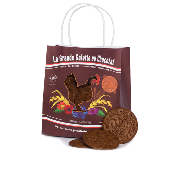 Grandes galettes au chocolat St Michel - 500g