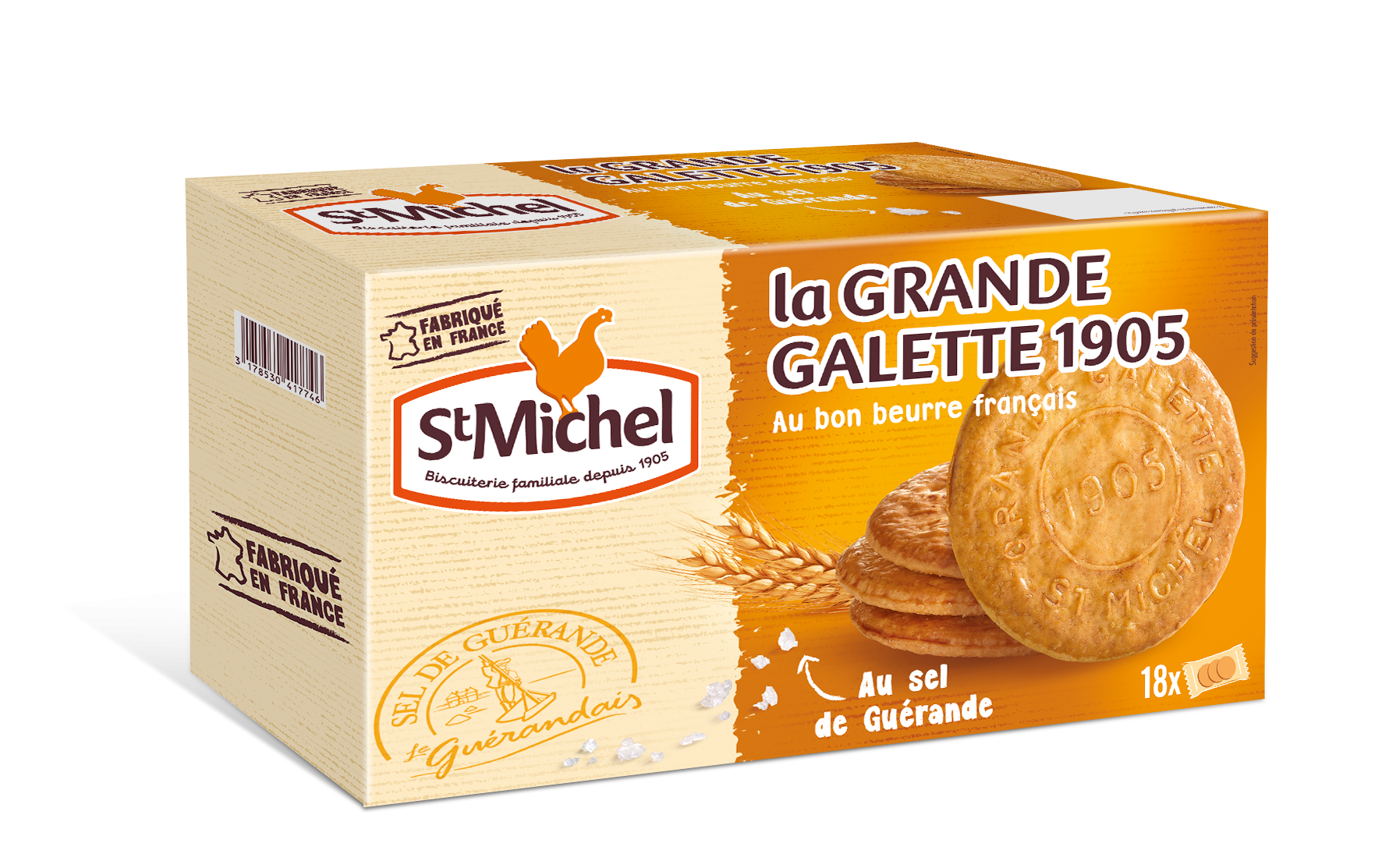 St Michel dévoile sa galette géante
