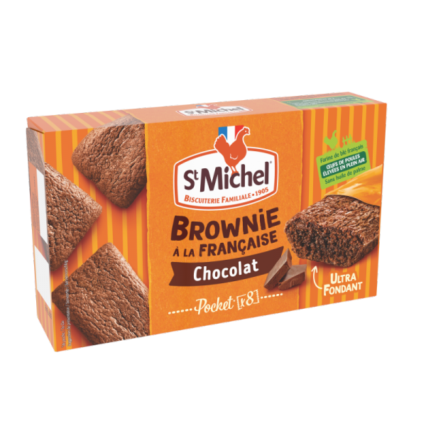 Cocottes mini brownie noir St Michel 